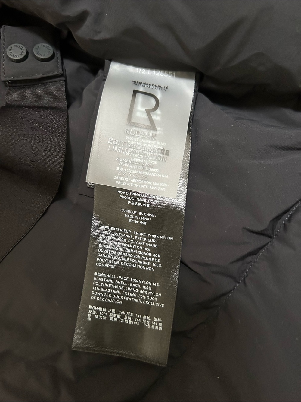 Women’s Rudsak Puffer - Picture 10 of 14